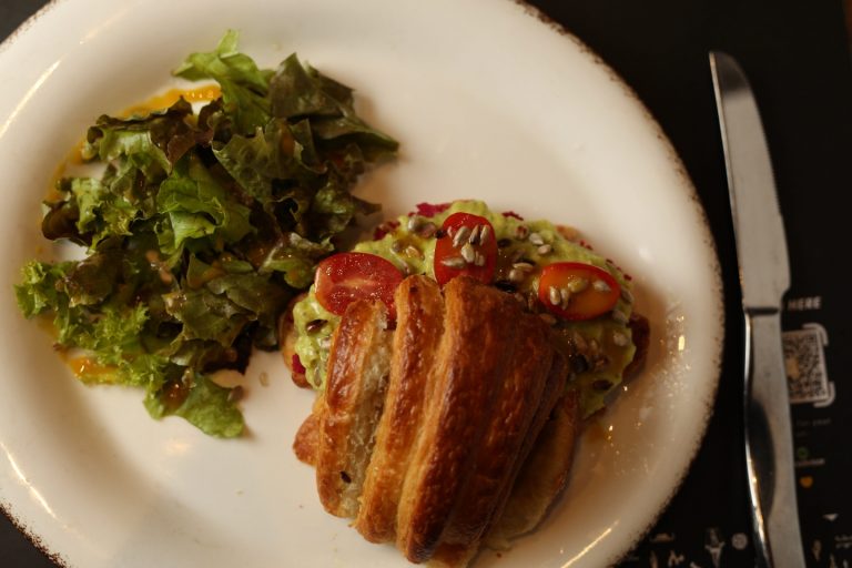 AMKA Breakfast Tartine with fresh toppings