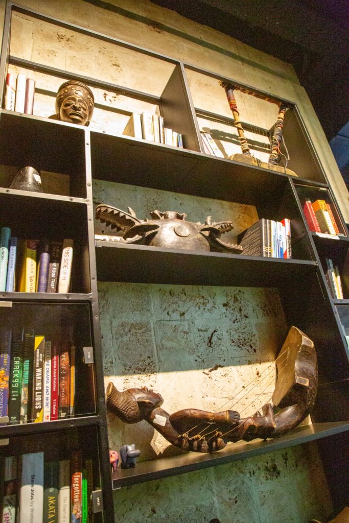 Interior detail at Café AMKA