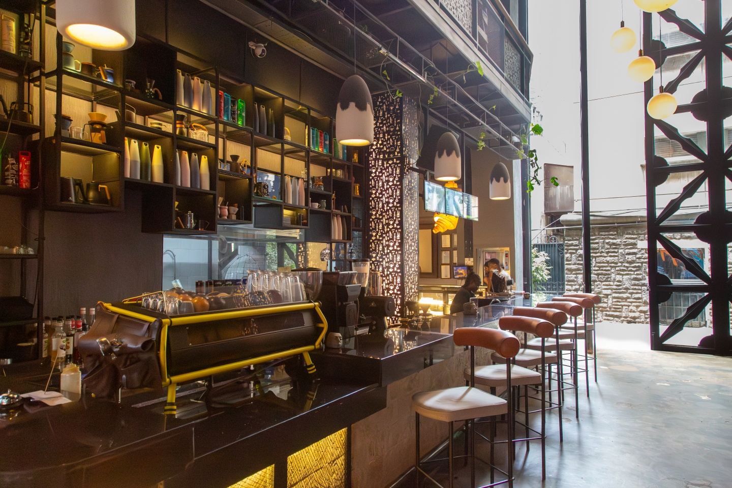 Dining area at Café AMKA