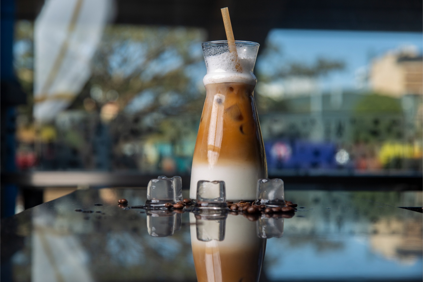 Fresh specialty coffee at Café AMKA